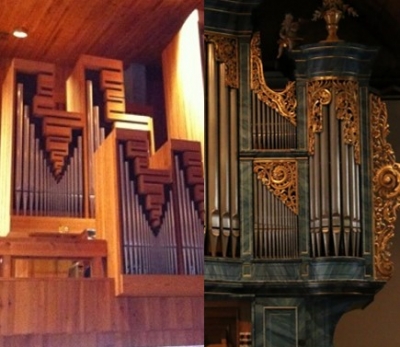 Orgeln Kirche Köniz und Thomaskirche Liebefeld