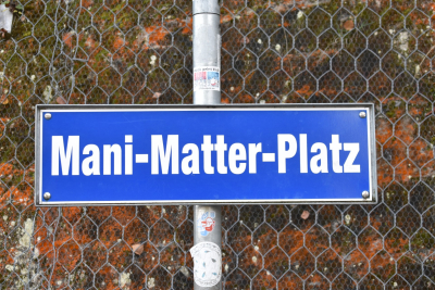 Eine nach einem berühmten Waberer benannte Strasse