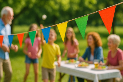 Grosses Sommerfest im Spiegel