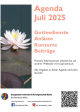 Monatsagenda des Kirchenkreises Mitte für den Monat Juli