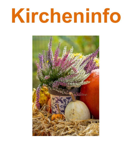 Kircheninfo Oktober des Kirchenkreises Niederscherli